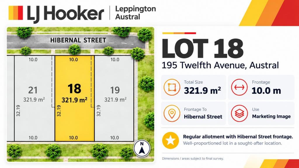 LOT 18/195 TWELFTH AVE, AUSTRAL, NSW 2179