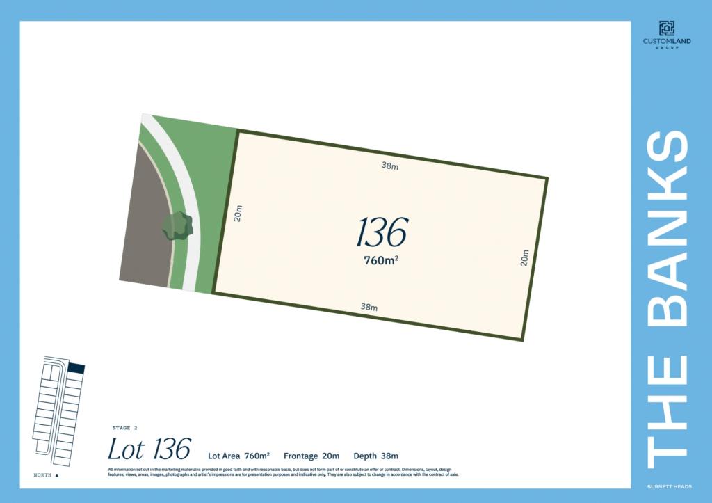 Lot 136 The Banks, Burnett Heads, QLD 4670