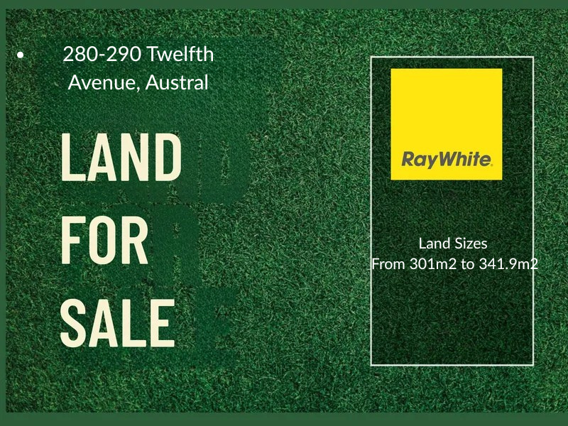 LOT 280/290 TWELFTH AVE, AUSTRAL, NSW 2179