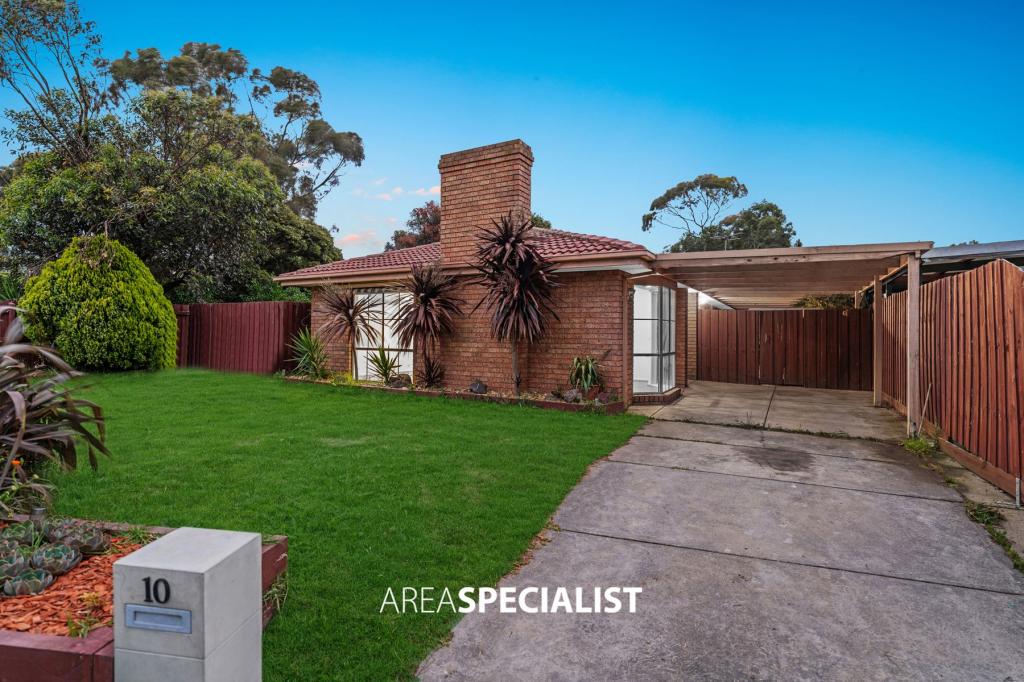 10 STURT CT, CRANBOURNE NORTH, VIC 3977