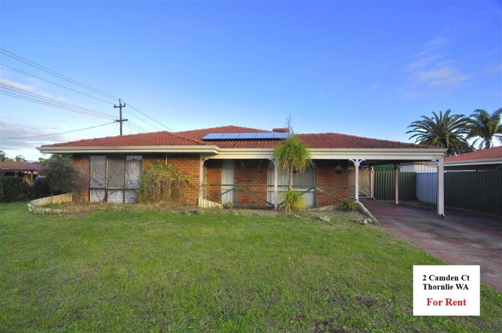 2 CAMDEN CT, THORNLIE, WA 6108