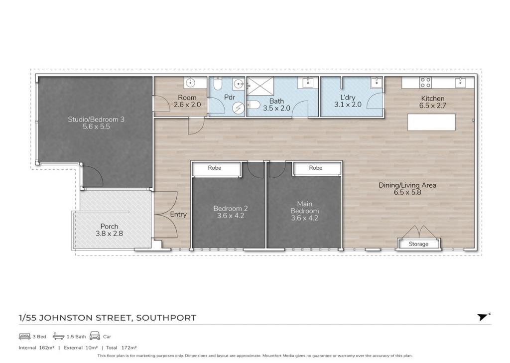 1/55 Johnston St, Southport, QLD 4215