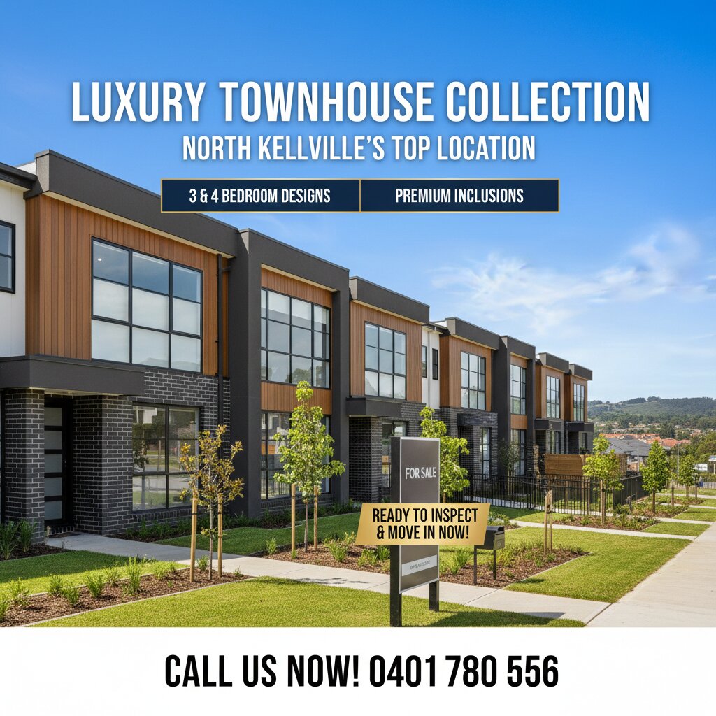 Selling Fast Ready To Move I Brand New I 3 & 4 Bedroom Townhouse, North Kellyville, NSW 2155