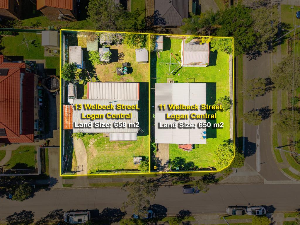 11 & 13 WELBECK ST, LOGAN CENTRAL, QLD 4114
