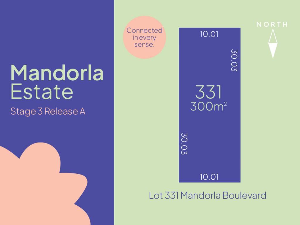 LOT 331 MANDORLA BOULEVARD (STAGE 3B), MUNNO PARA DOWNS, SA 5115