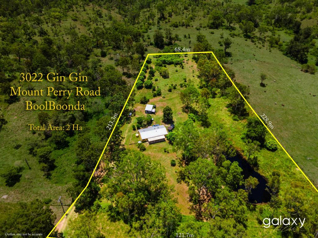 3022 Gin Gin Mount Perry Rd, Boolboonda, QLD 4671