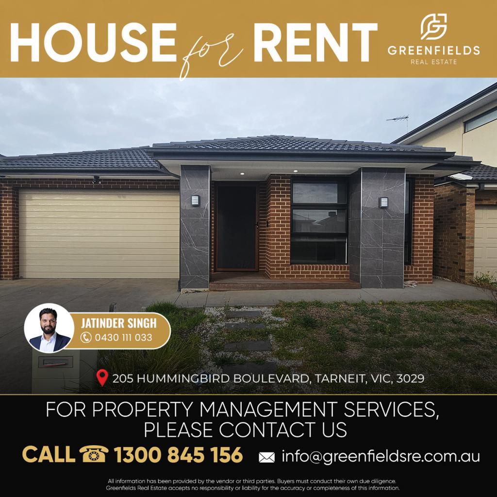205 HUMMINGBIRD BVD, TARNEIT, VIC 3029