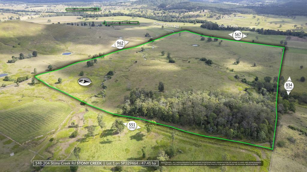 148-204 Stony Creek Rd, Stony Creek, QLD 4514