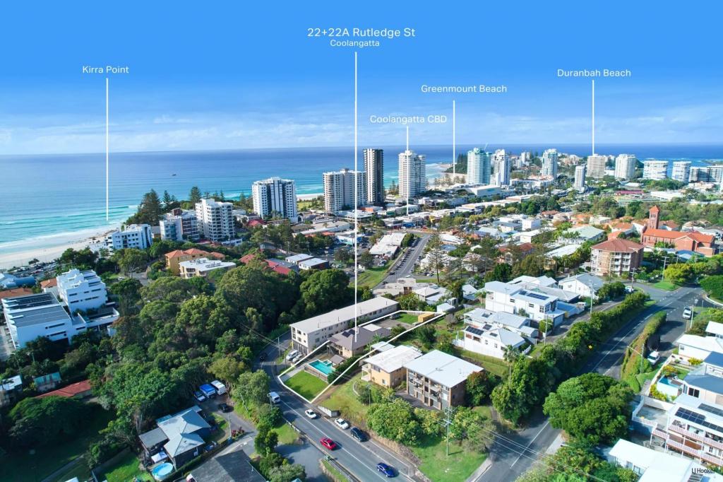 22 & 22A RUTLEDGE ST, COOLANGATTA, QLD 4225