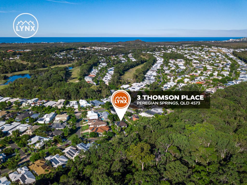 3 THOMSON PL, PEREGIAN SPRINGS, QLD 4573