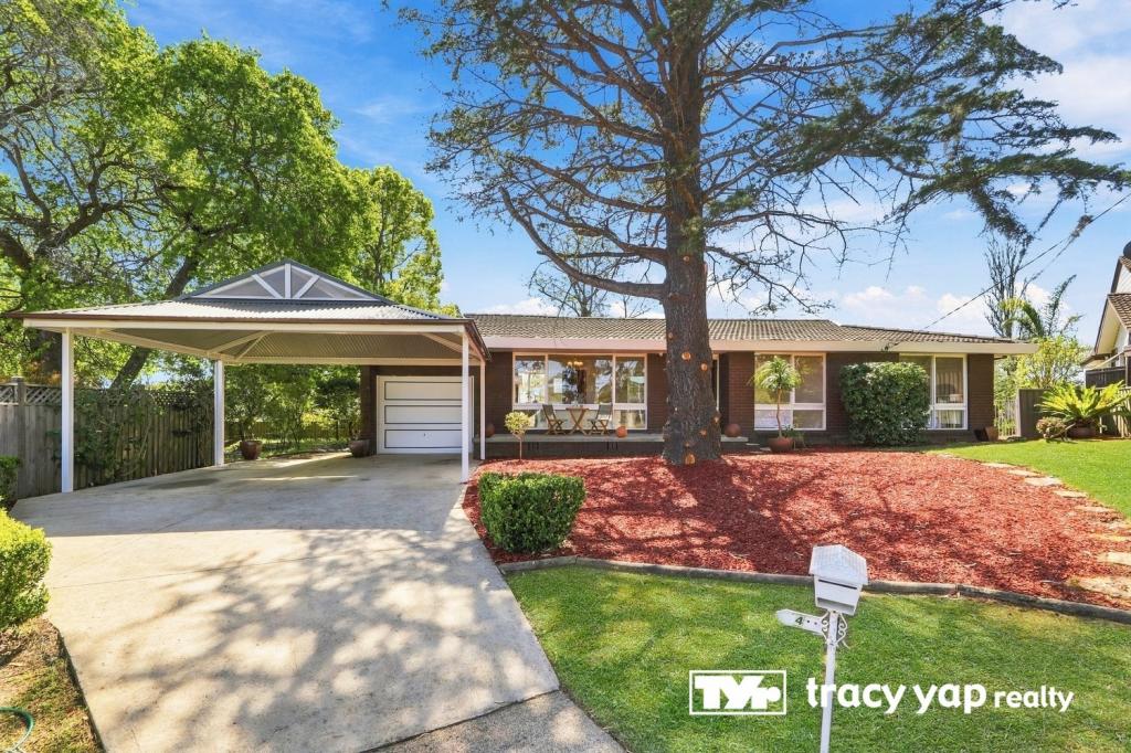 4 Sherwood Ct, Carlingford, NSW 2118