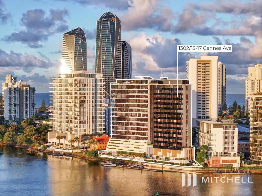 1302/15-17 CANNES AVE, SURFERS PARADISE, QLD 4217