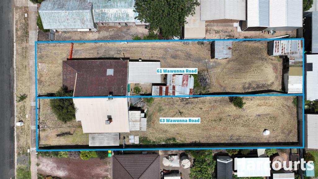 61 & 63 WAWUNNA RD, HORSHAM, VIC 3400