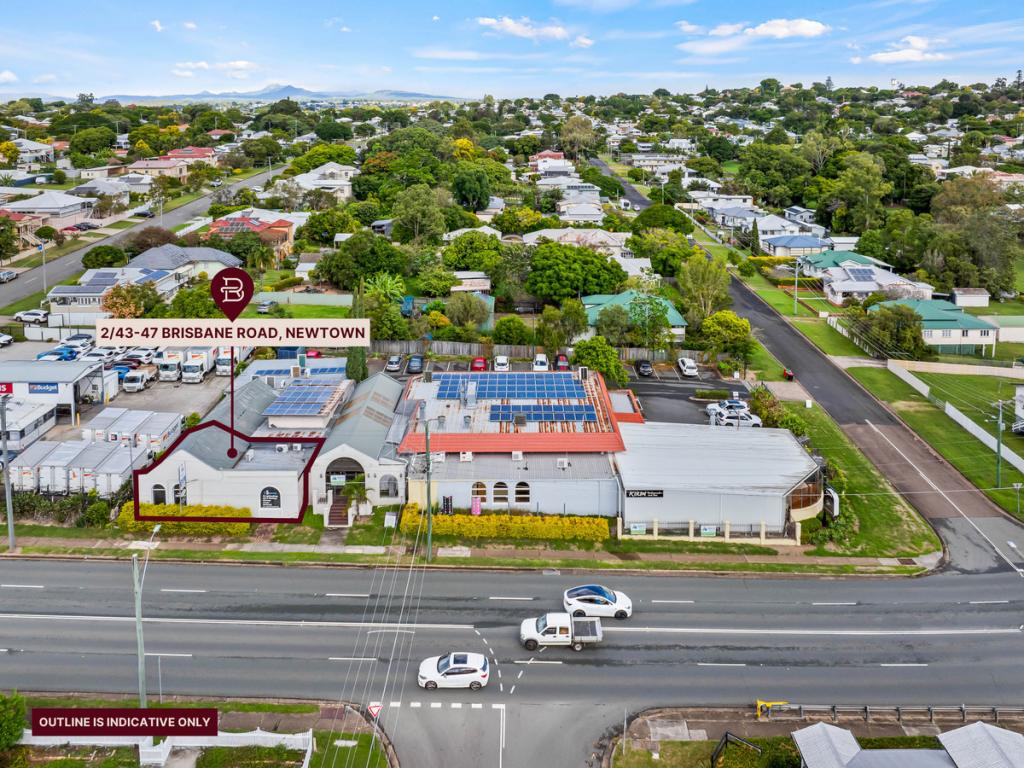 2/43-47 Brisbane Rd, Newtown, QLD 4305