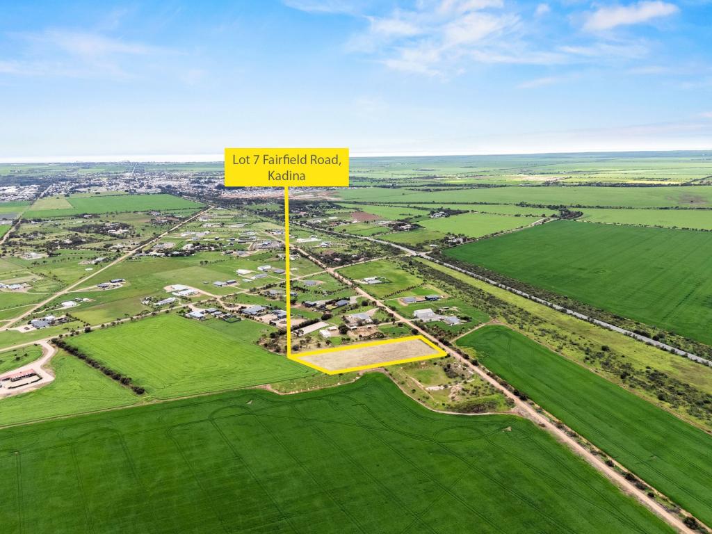 Lot 7 Fairfield Rd, Kadina, SA 5554