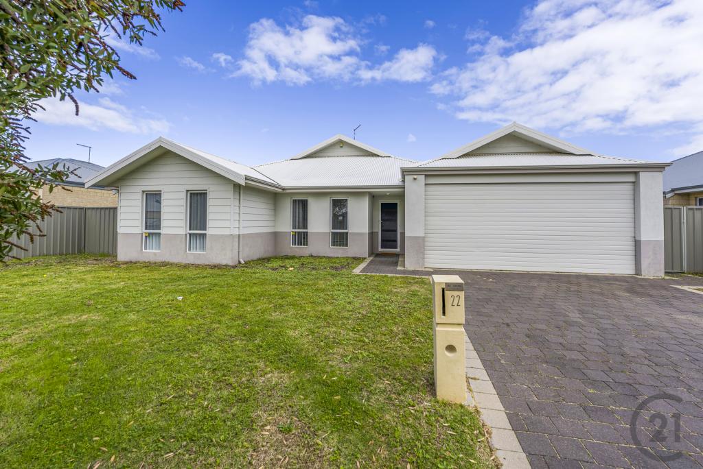 22 VAUCLUSE WAY, COODANUP, WA 6210