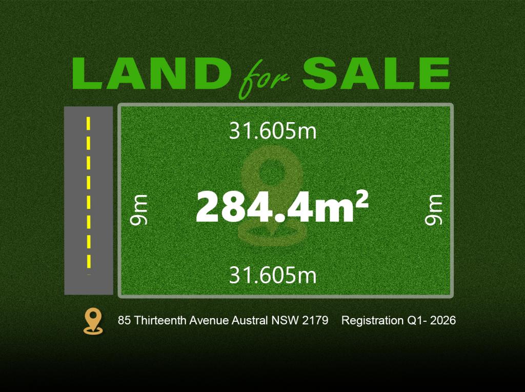 Lot 2x/85 Thirteenth Ave, Austral, NSW 2179