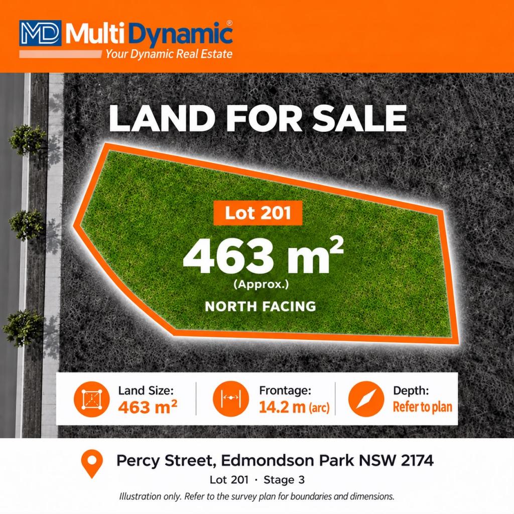 Lot 201 Percy St, Edmondson Park, NSW 2174