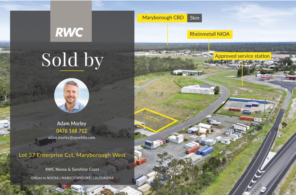 Lot 37 Enterprise Cct, Maryborough West, QLD 4650