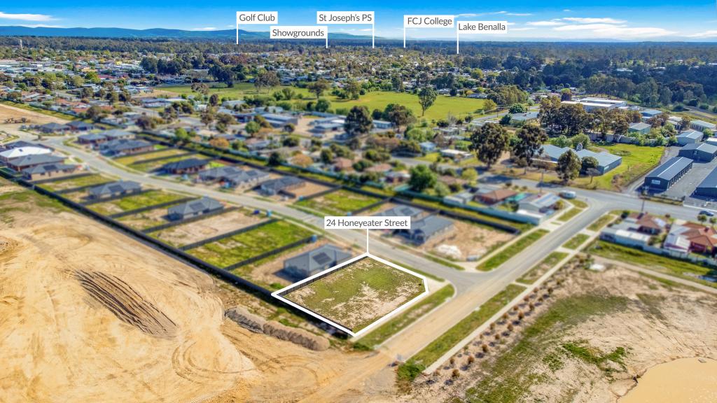 24 HONEYEATER ST, BENALLA, VIC 3672