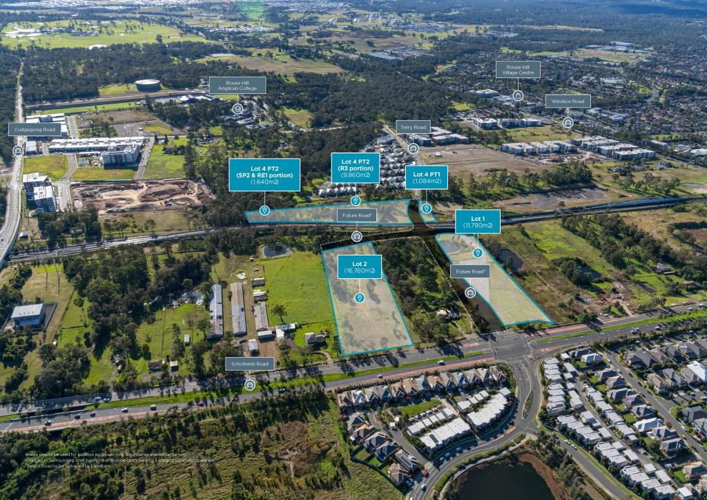 Land On 93 Schofields Road, Rouse Hill And Land On Cudgegong And Terry Road, Rouse Hill, NSW 2155