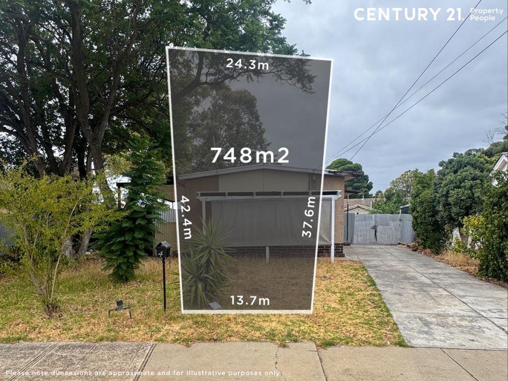 4 Woodfull St, Parafield Gardens, SA 5107