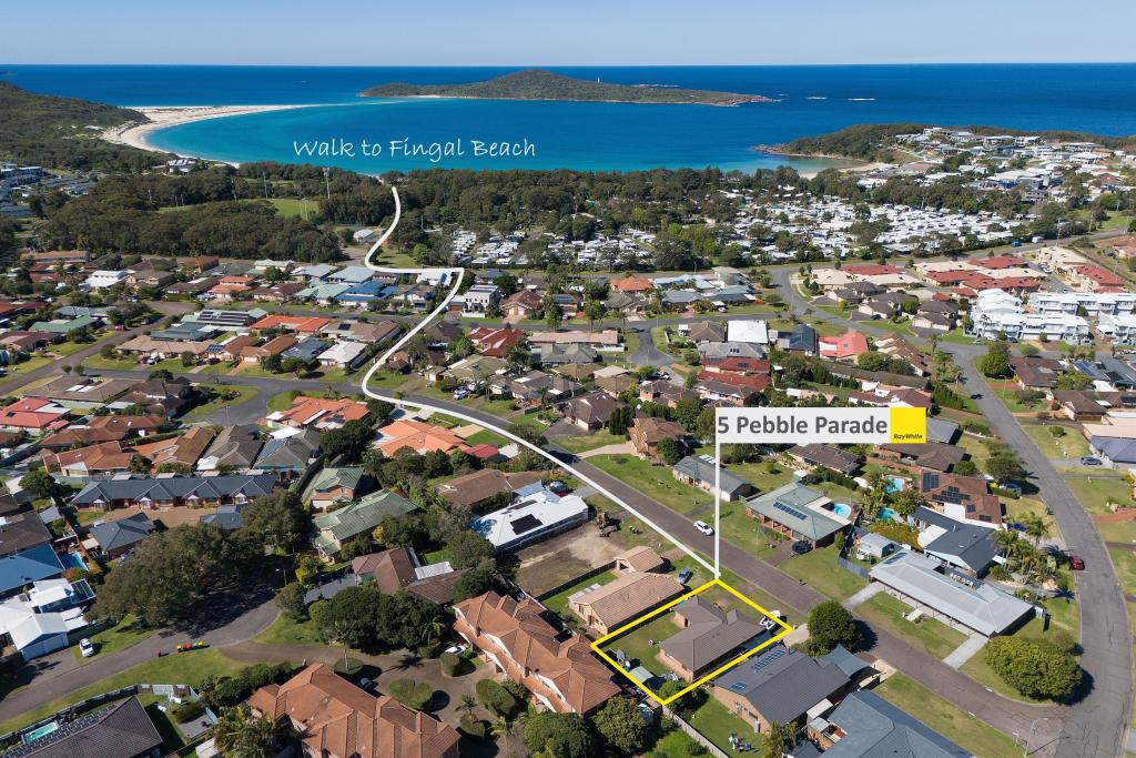 5 Pebble Pde, Fingal Bay, NSW 2315