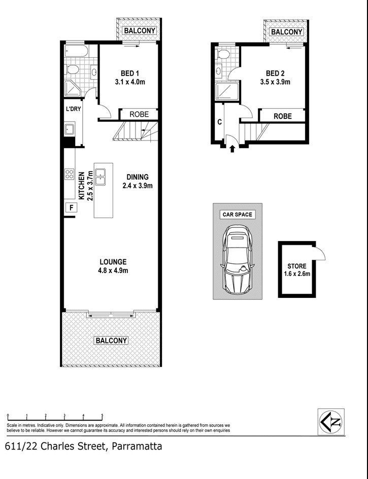 611/22 Charles St, Parramatta, NSW 2150