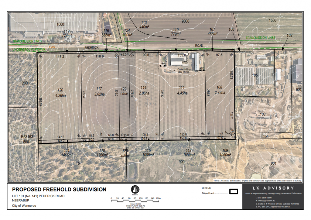 LOT 111/141 PEDERICK RD, NEERABUP, WA 6031