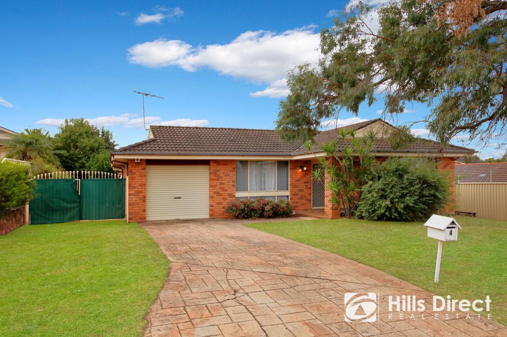 4 Yukon Pl, Quakers Hill, NSW 2763