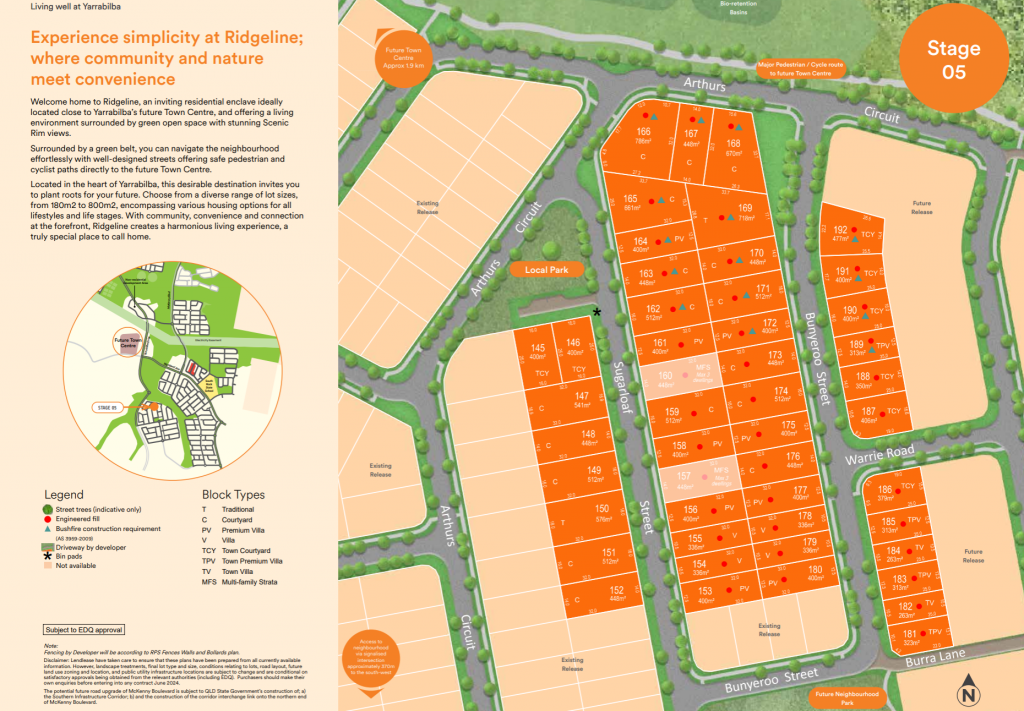 Lot 186/(21) Bunyeroo St, Yarrabilba, QLD 4207
