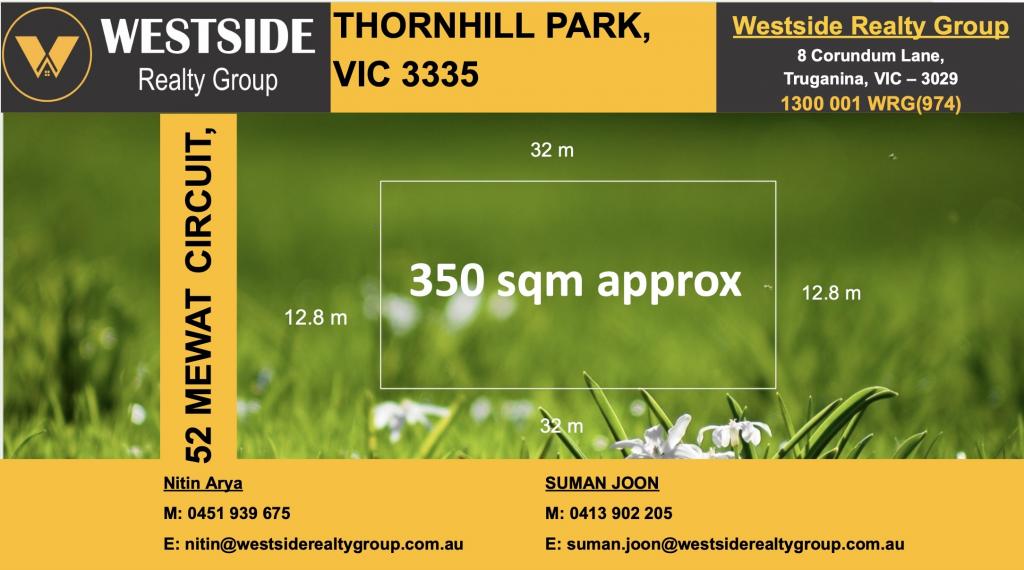 52 MEWAT CCT, THORNHILL PARK, VIC 3335