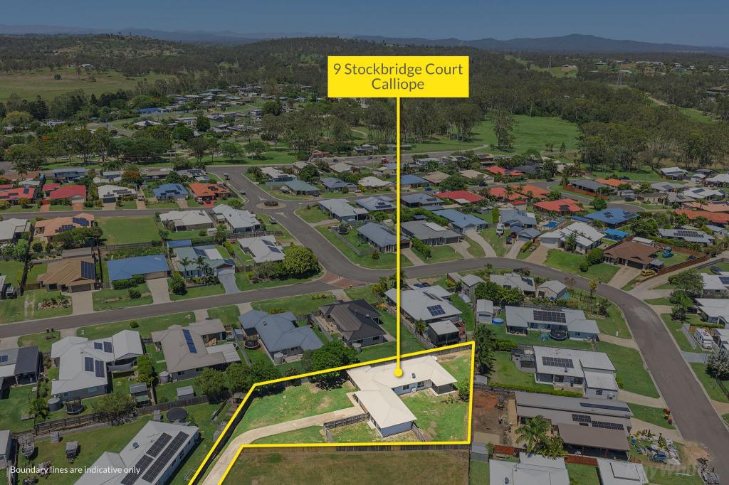 9 STOCKBRIDGE CT, CALLIOPE, QLD 4680