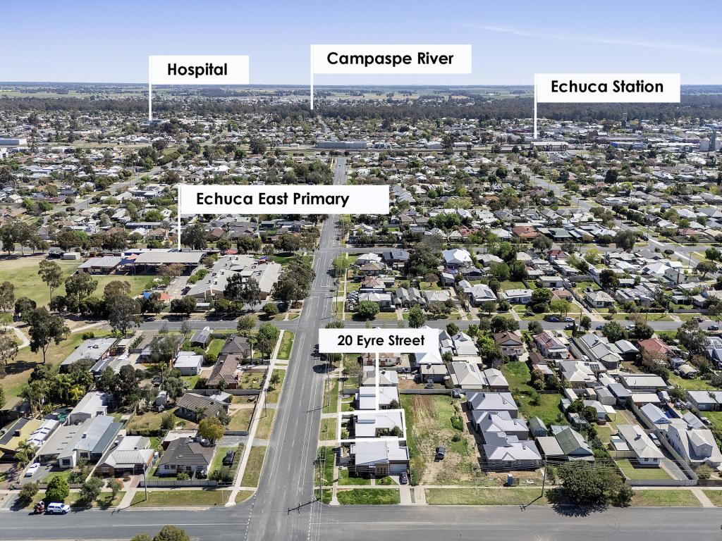 20 EYRE ST, ECHUCA, VIC 3564