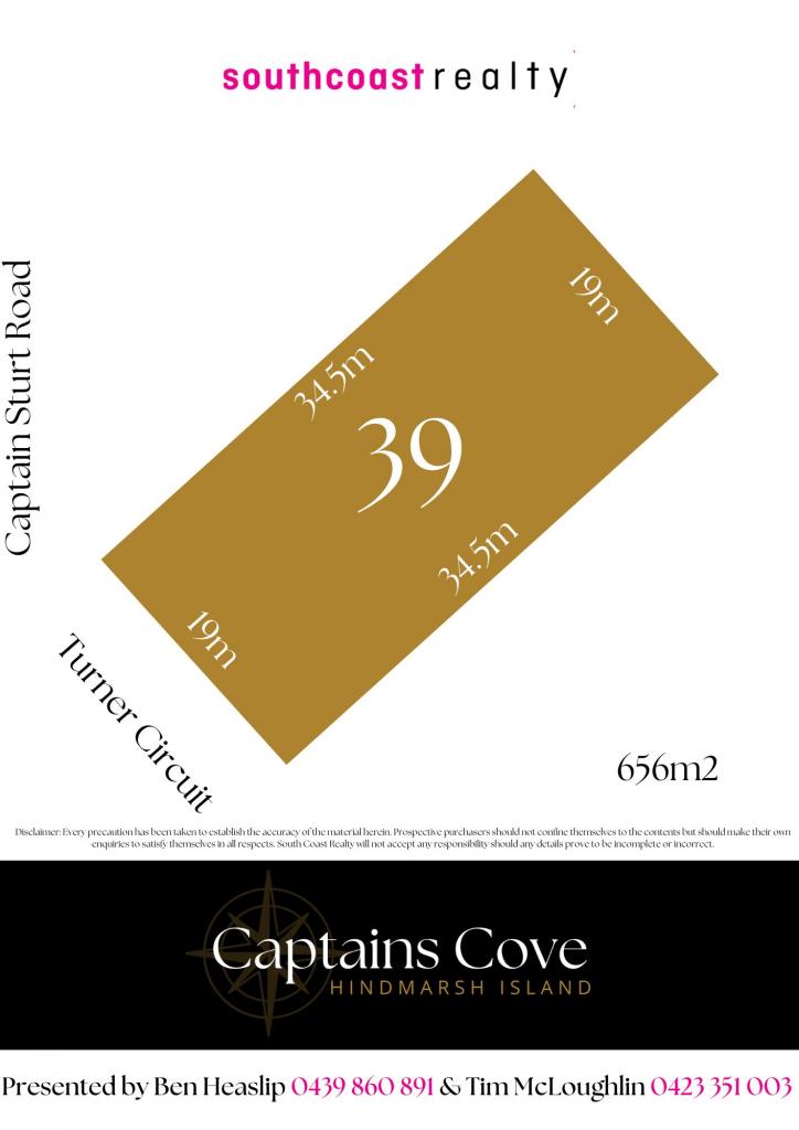 Lot Allotment 39/Lot 604 Fraser Dr, Hindmarsh Island, SA 5214