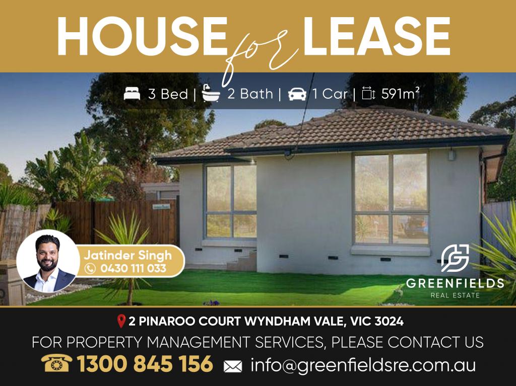 2 Pinaroo Ct, Wyndham Vale, VIC 3024