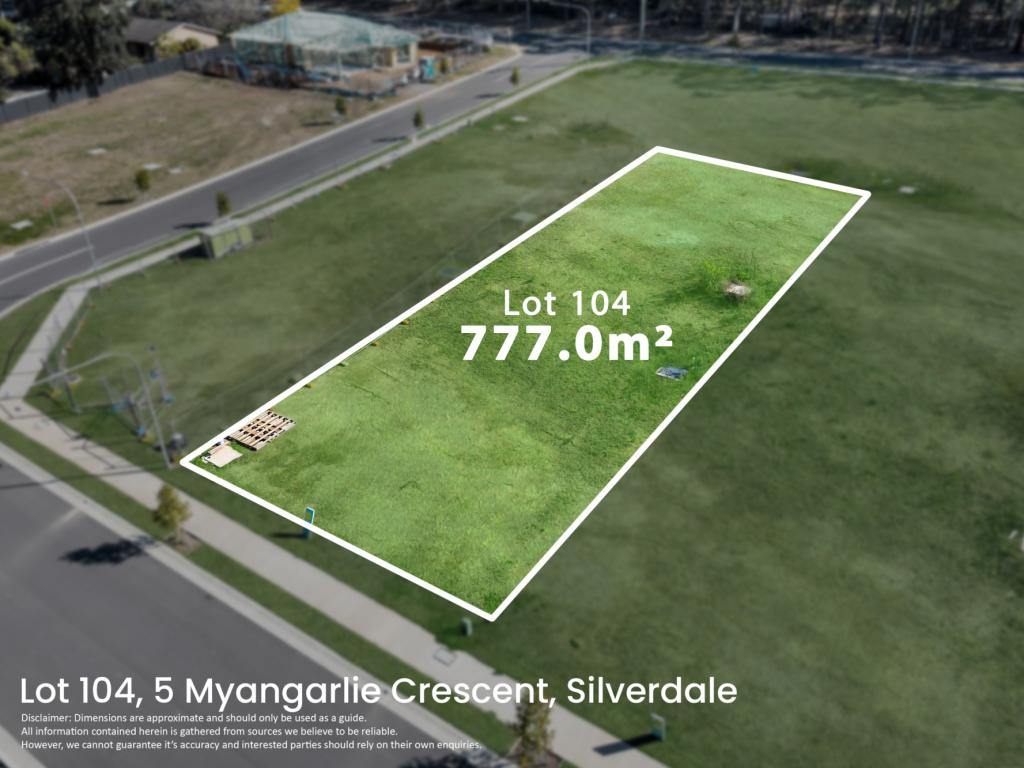 LOT 104/5 MYANGARLIE CRES, SILVERDALE, NSW 2752
