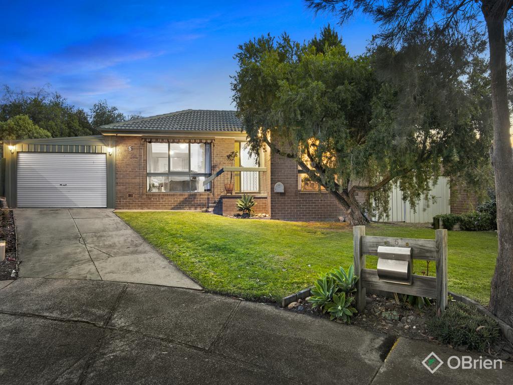 5 MELINA CT, ENDEAVOUR HILLS, VIC 3802