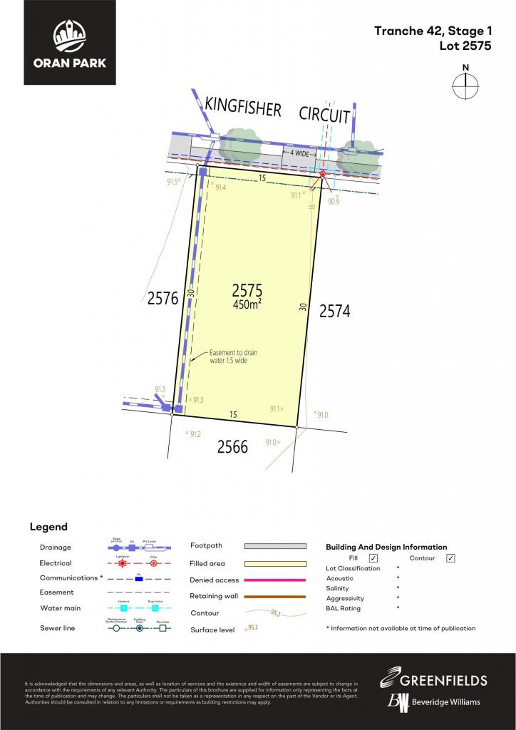 Lot 2575 Tranche 42-1 Cct, Oran Park, NSW 2570