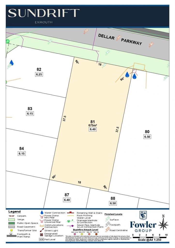 Lot 81/Lot 81 Dellar Parkway - Sundrift Est, Exmouth, WA 6707
