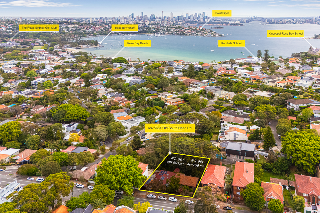 682 - 684 OLD SOUTH HEAD RD, ROSE BAY, NSW 2029