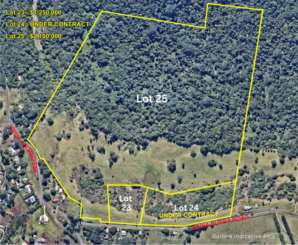 Lot 23, 24 And 25 Binna Burra Rd, Beechmont, QLD 4211