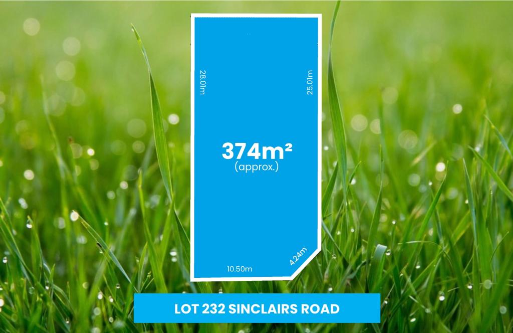 LOT 232 SINCLAIRS RD, DEANSIDE, VIC 3336