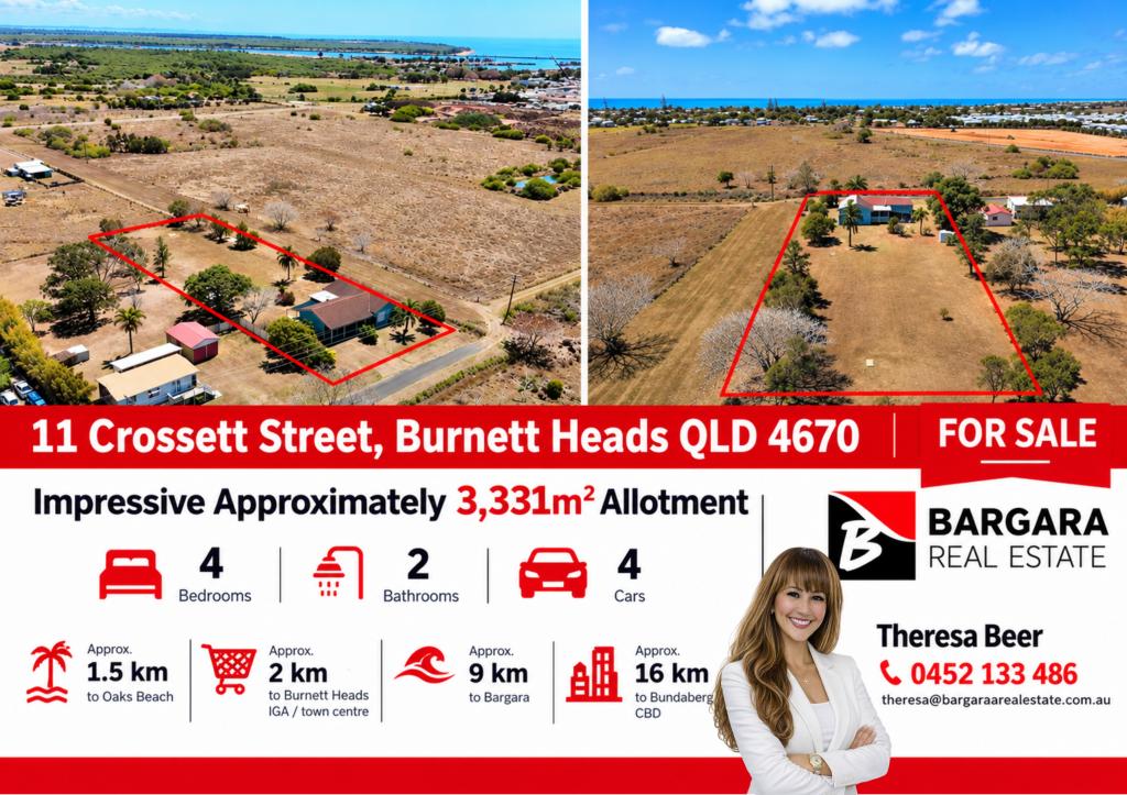 11 Crossett St, Burnett Heads, QLD 4670