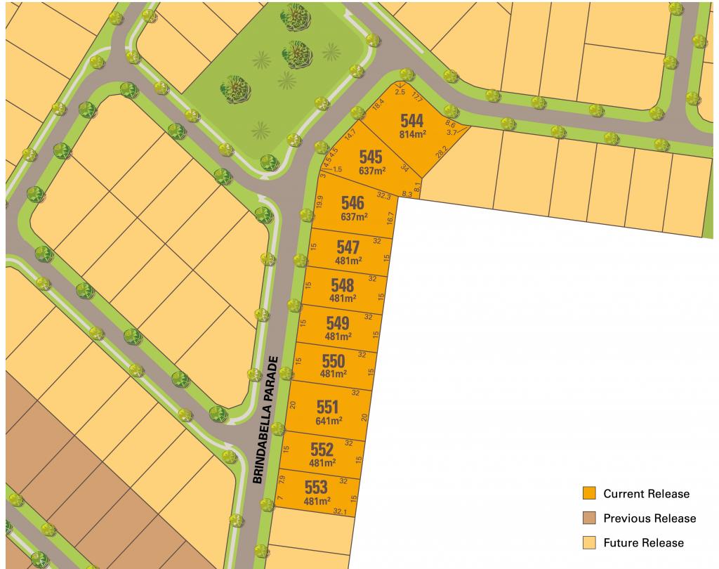 Lot 549/40 Brindabella Pde, New Auckland, QLD 4680