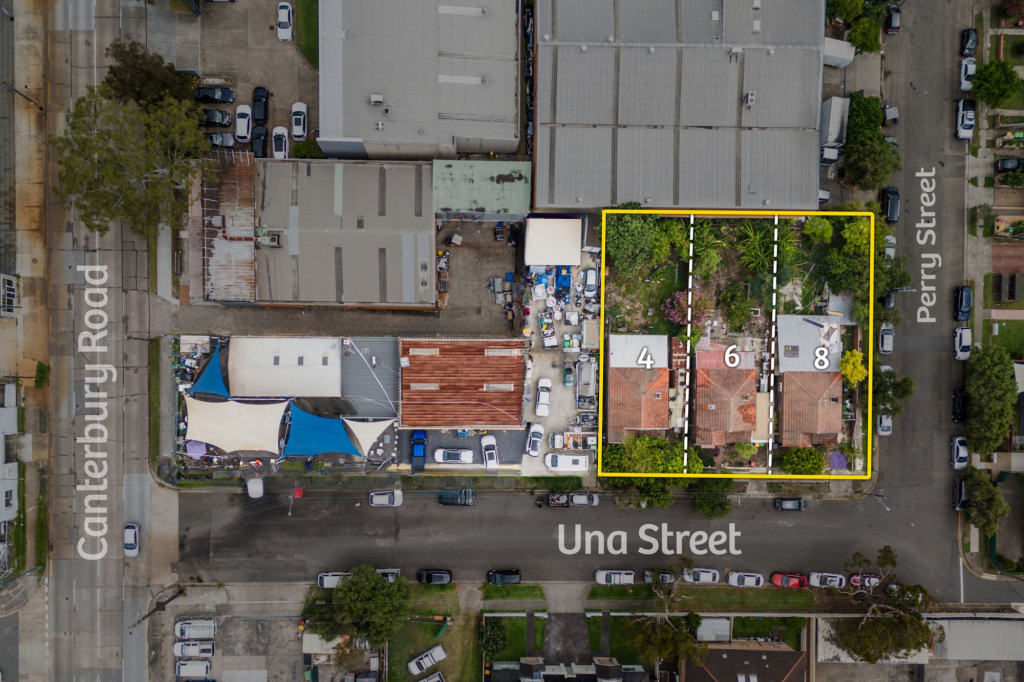 4, 6 & 8 Una St, Campsie, NSW 2194