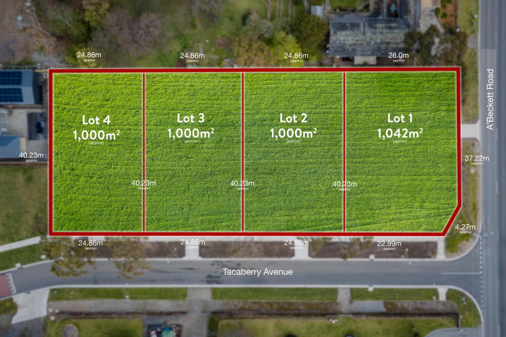LOT 1-4/75 A'BECKETT RD, NARRE WARREN NORTH, VIC 3804