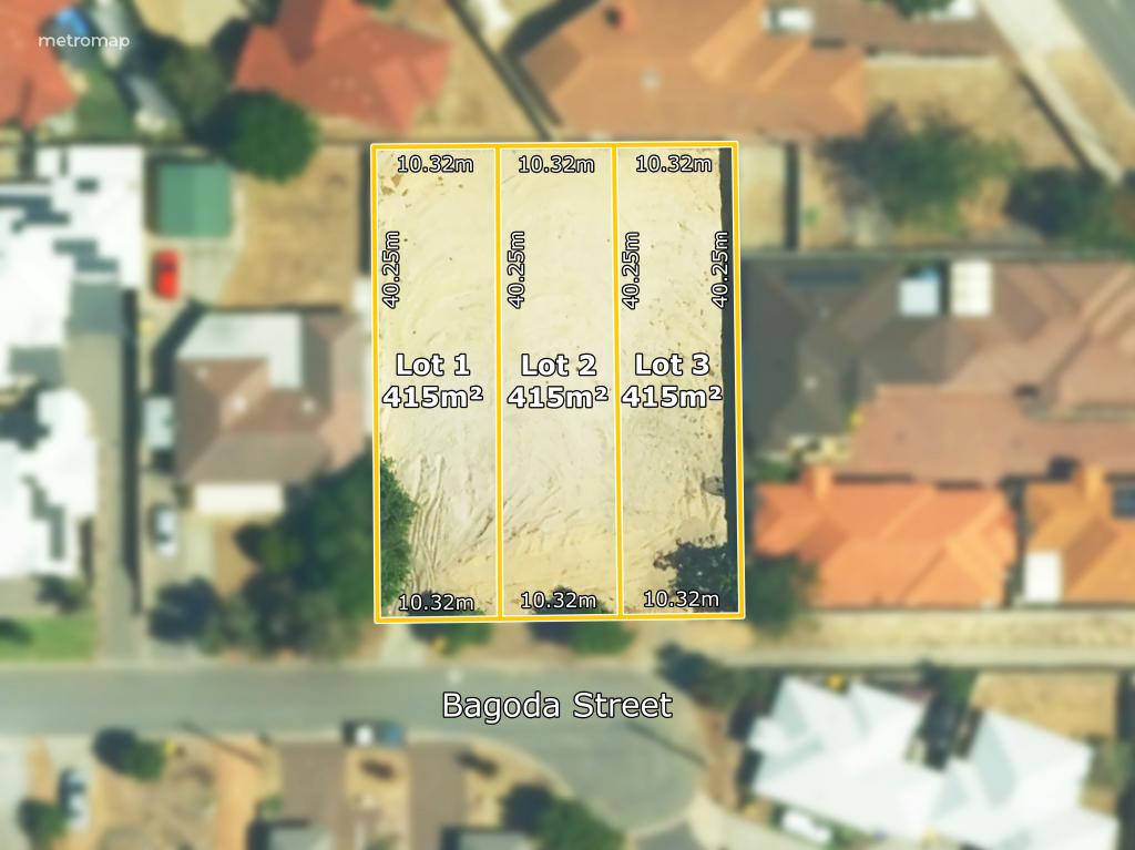 LOT S 1, 2 & 3/6 BAGODA ST, QUEENS PARK, WA 6107