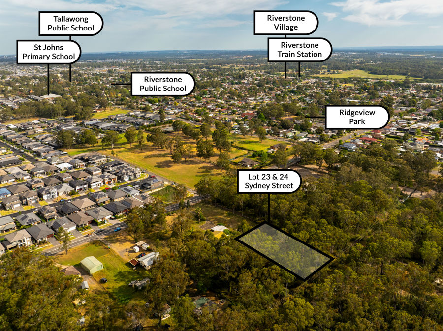 23 & 24 SYDNEY ST, GRANTHAM FARM, NSW 2765