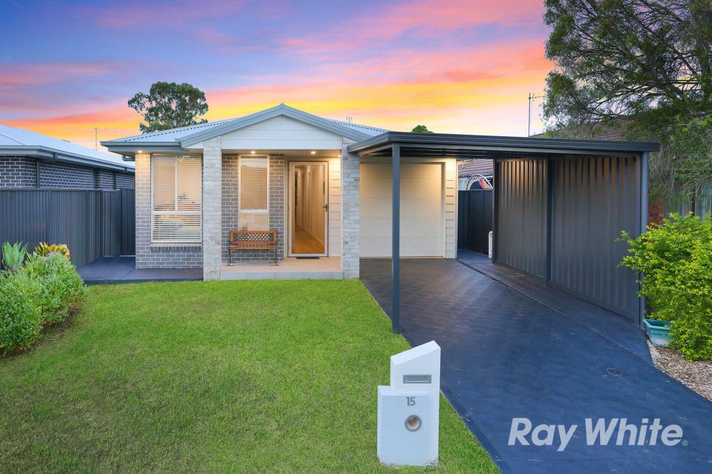 15 Alpine Cct, St Clair, NSW 2759